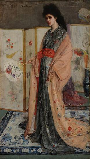 James Abbot McNeill Whistler The Princess from the Land of Porcelain China oil painting art